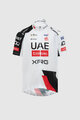 PISSEI Kolesarski dres s kratkimi rokavi - UAE TEAM EMIRATES - XRG 2026 REPLICA JUNIOR - bela/črna/rdeča