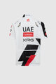 PISSEI Kolesarski dres s kratkimi rokavi - UAE TEAM EMIRATES - XRG 2026 REPLICA JUNIOR - bela/črna/rdeča