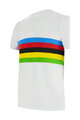 SANTINI Kolesarska  majica s kratkimi rokavi - UCI OFFICIAL WORLD CHAMPION KID - večbarvno