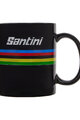 SANTINI skodelice - UCI WORLD CHAMPION MUG - črna