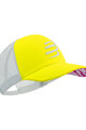 COMPRESSPORT Kolesarska kapa - TRUCKER CAP - rumena/siva
