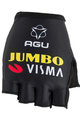 AGU Kolesarske rokavice s kratkimi prsti - JUMBO-VISMA 2021 - črna