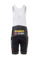 AGU Kolesarske kratke hlače z naramnicami - JUMBO-VISMA '21 KIDS - črna