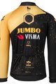 AGU Kolesarski dres z dolgimi rokavi poletni - JUMBO-VISMA VELODROME TDF 2023 - rumena/črna