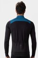 ALÉ Kolesarska  podaljšana jakna - FONDO 2.0 SOLID - modra/črna