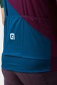 ALÉ Kolesarski dres s kratkimi rokavi - NEXT - zelena/bordo/bela/modra