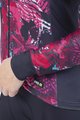ALÉ Kolesarski dres z dolgimi rokavi zimski - AMAZZONIA LADY WNT - črna/rožnata
