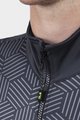 ALÉ Kolesarska  podaljšana jakna - SOLID CROSS - siva/črna