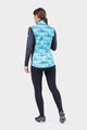 ALÉ Kolesarska  podaljšana jakna - SOLID SHARP LADY WNT - svetlo modra/črna
