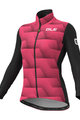 ALÉ Kolesarska  podaljšana jakna - SOLID SHARP LADY WNT - rožnata/črna