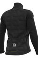 ALÉ Kolesarska  podaljšana jakna - SOLID SHARP WINTER - črna/siva