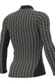 ALÉ Kolesarska  majica z dolgimi rokavi - INTIMO CUBES - siva