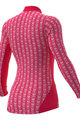 ALÉ Kolesarska  majica z dolgimi rokavi - INTIMO CUBES LADY - rožnata