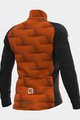 ALÉ Kolesarska  podaljšana jakna - SOLID SHARP - oranžna/črna