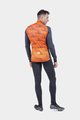 ALÉ Kolesarska  podaljšana jakna - SOLID SHARP - oranžna/črna
