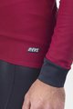 ALÉ Kolesarska  podaljšana jakna - R-EV1 FUTURE WARM - rdeča/črna