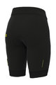 ALÉ Kolesarske kratke hlače brez naramnic - CLASSICO LL LADY - črna