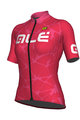 ALÉ Kolesarski dres s kratkimi rokavi - CRACLE LADY  - rožnata