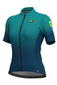 ALÉ Kolesarski dres s kratkimi rokavi - DOTS LADY - modra