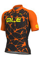 Alé Kolesarski dres s kratkimi rokavi - CRACLE - oranžna/črna
