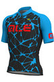 ALÉ Kolesarski dres s kratkimi rokavi - CRACLE - modra/črna