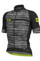 ALÉ Kolesarski dres s kratkimi rokavi - THE END - črna/bela