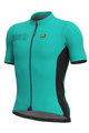 ALÉ Kolesarski dres s kratkimi rokavi - COLOR BLOCK - modra