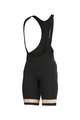 ALÉ Kolesarske kratke hlače z naramnicami - VINTAGE  - črna