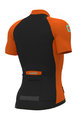 ALÉ Kolesarski dres s kratkimi rokavi - KLIMA - oranžna/črna
