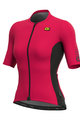 ALÉ Kolesarski dres s kratkimi rokavi - RACE LADY - rožnata