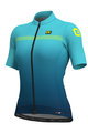 ALÉ Kolesarski dres s kratkimi rokavi - FADE LADY - modra