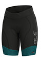 ALÉ Kolesarske kratke hlače brez naramnic - MASTER LADY - modra/črna