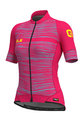 ALÉ Kolesarski dres s kratkimi rokavi - THE END LADY - rožnata