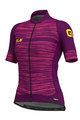 ALÉ Kolesarski dres s kratkimi rokavi - THE END LADY - vijolična