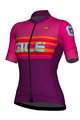 ALÉ Kolesarski dres s kratkimi rokavi - SUMMER LADY - rožnata/vijolična