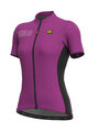 ALÉ Kolesarski dres s kratkimi rokavi - COLOR BLOCK LADY - vijolična