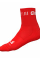 ALÉ Kolesarske klasične nogavice - STRADA Q-SKIN - rdeča