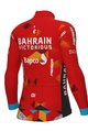 ALÉ Kolesarski dres z dolgimi rokavi zimski - BAHRAI VICTORIOUS 22 - rumena/modra/rdeča/črna