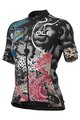 ALÉ Kolesarski dres s kratkimi rokavi - OCEAN LADY - večbarvno