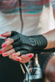 ALÉ Kolesarske rokavice s kratkimi prsti - REFLEX AIR CRONO - črna