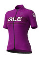 ALÉ Kolesarski dres s kratkimi rokavi - CRYSTAL LADY - vijolična