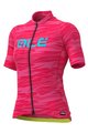 ALÉ Kolesarski dres s kratkimi rokavi - ROCK LADY - rožnata