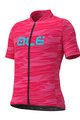 ALÉ Kolesarski dres s kratkimi rokavi - ROCK KIDS - rožnata