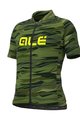 ALÉ Kolesarski dres s kratkimi rokavi - ROCK KIDS - zelena