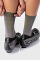 ALÉ Kolesarske klasične nogavice - GREEN - siva