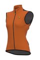 ALÉ Kolesarski brezrokavnik - GUSCIO VENTO 2 LADY - oranžna