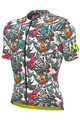 ALÉ Kolesarski dres s kratkimi rokavi - PR-R TATTOO - oranžna/rožnata/črna/bela/rdeča