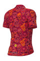ALÉ Kolesarski dres s kratkimi rokavi - MEXICO - oranžna/bordo