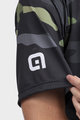ALÉ Kolesarski dres s kratkimi rokavi - STAIN OFF ROAD MTB - zelena/siva/črna