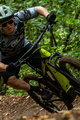 ALÉ Kolesarski dres s kratkimi rokavi - STAIN OFF ROAD MTB - zelena/siva/črna